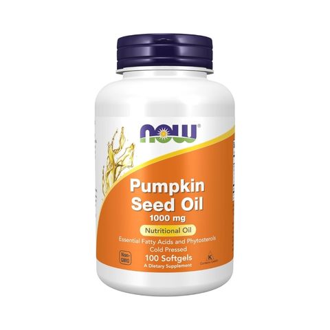 NOW Pumpkin Seed Oil 1000mg (100 Softgels)