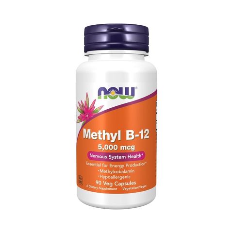 NOW Methyl B-12 5000mcg (90 Veg Capsules)