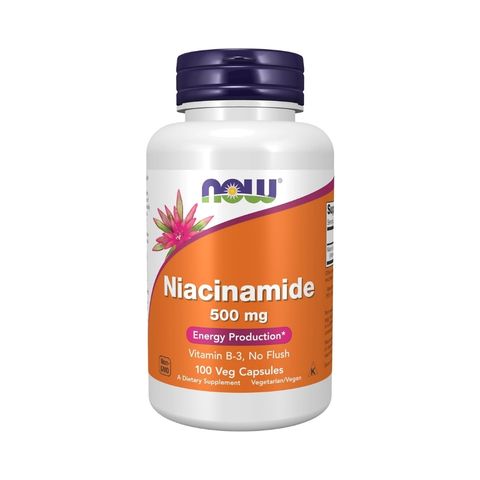 NOW Niacin 500mg Vitamin B3 (100 Cap)
