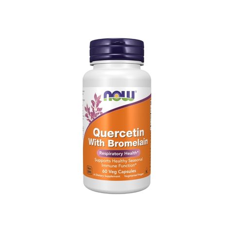 Now Quercetin with Bromelain (60 Capsules)