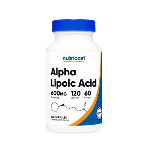 Nutricost Alpha Lipoic Acid 600mg 120 Capsules