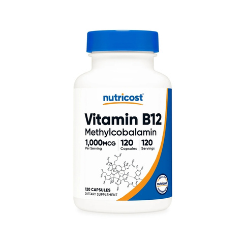 Nutricost Vitamin B12 1000 MCG 120 Capsules