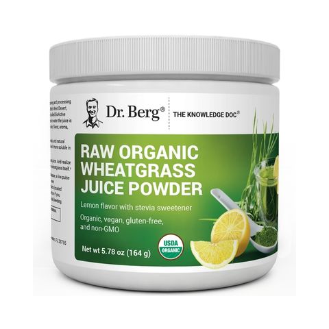 Dr. Berg Raw Organic Wheatgrass Juice Powder